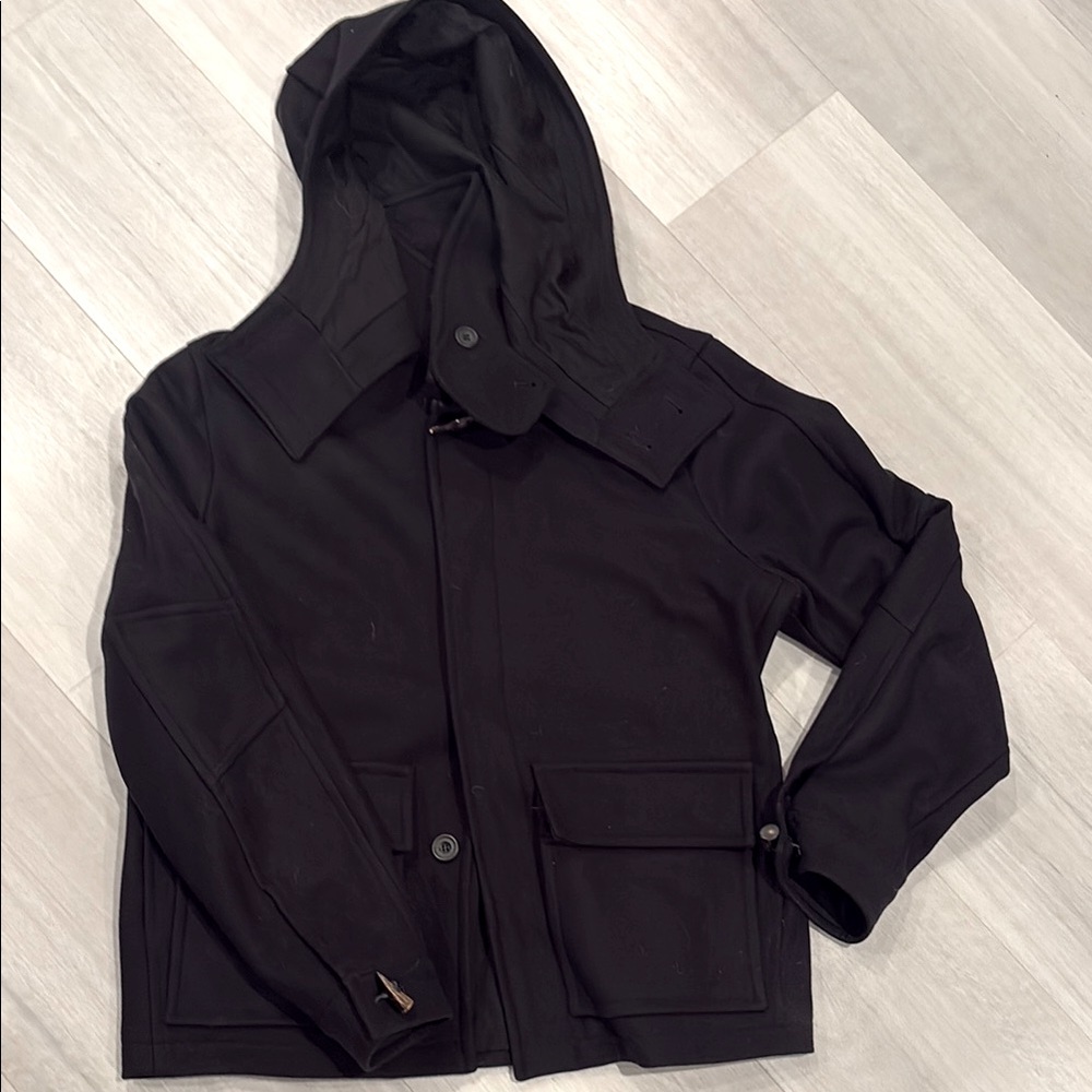 Lou Dalton Gloverall wool coat men’s